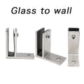 Stainless Steel Glass Clamp