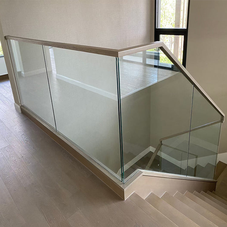 Aluminum Base Shoe Glass Railing System（Side Mounted）