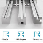 Stainless Steel Square Glass Railing Post