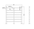 Stainless Steel Wire Cable Railing Post