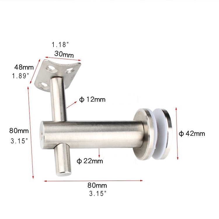 Stainless Steel Glass Handrail Bracket