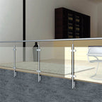 Stainless Steel Side Mounted Glass Railing Post