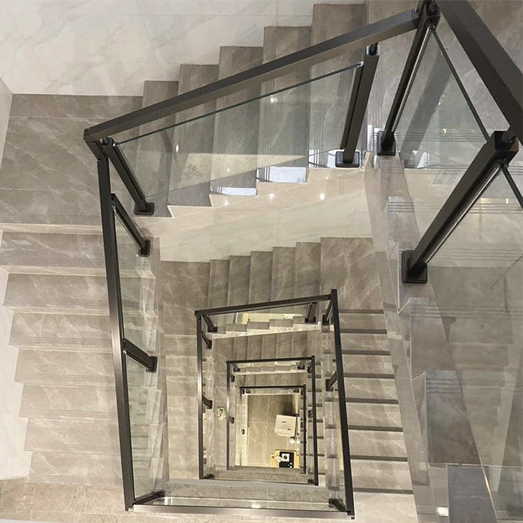 Stainless Steel Square Glass Railing Post
