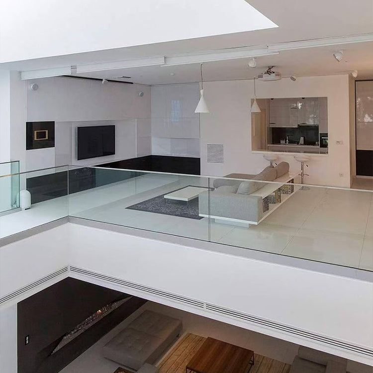 Aluminum Base Shoe Glass Railing System（Surface Mounted）