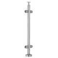 2-inch Round Steel Post With Clamp Terrace Balcony Safe Railing