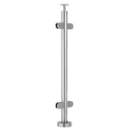 Stainless Steel Round Glass Railing Post