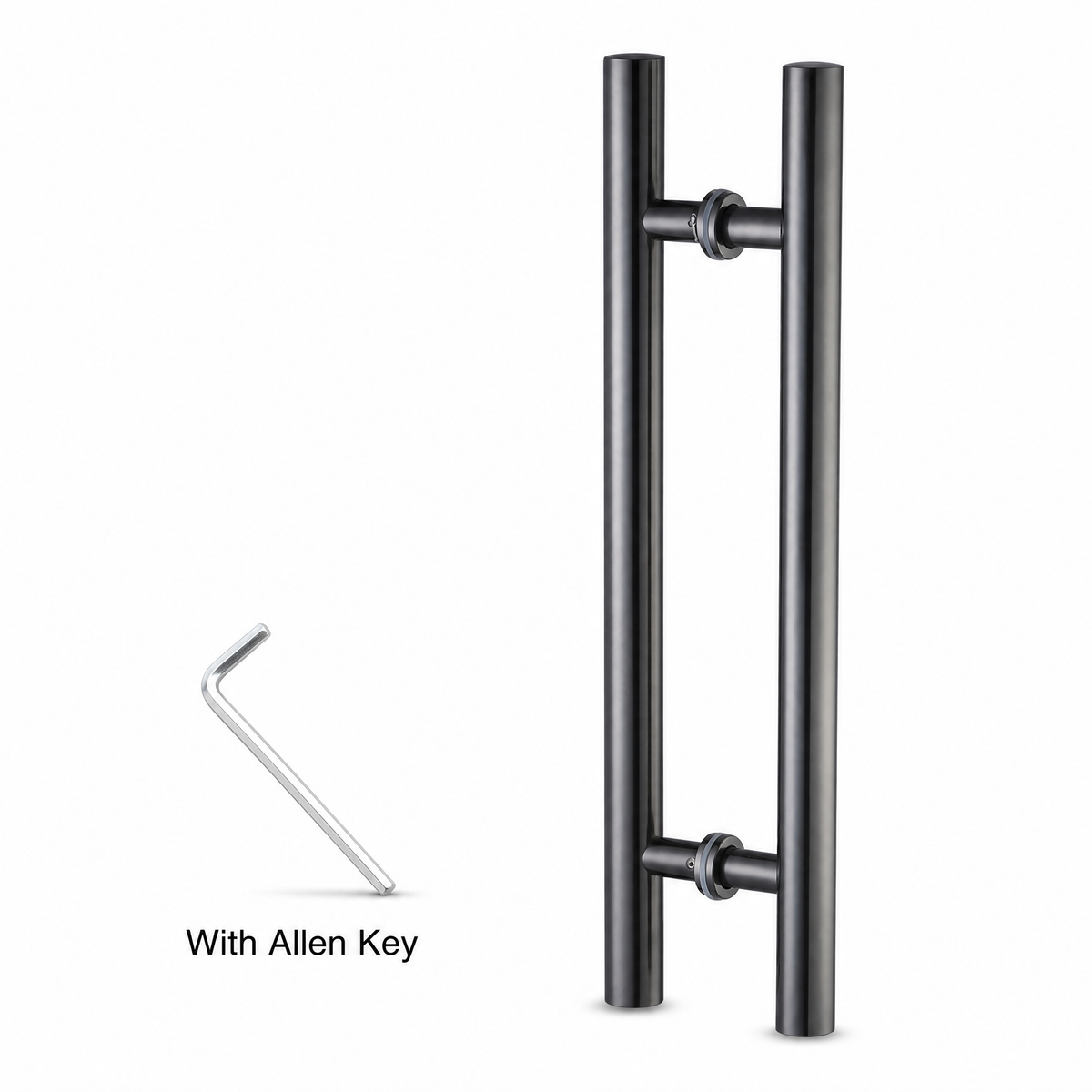 600 mm 304 Stainless Steel Round Pull Handle for Wood & Glass Doors
