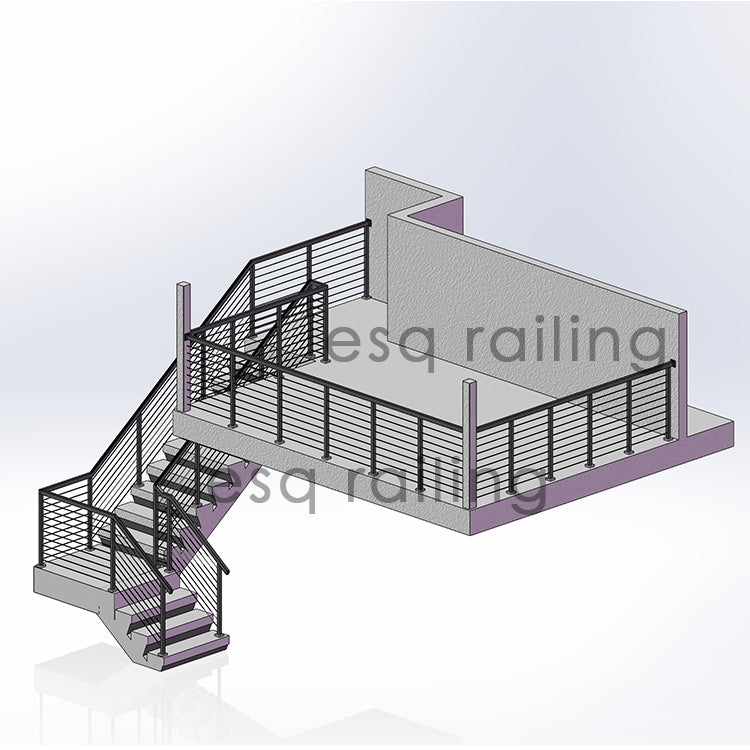 Stainless Steel Wire Cable Railing Post